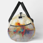 Schöne Abstrakte asiatische Malerei Duffle Bag (Rechts)