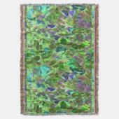 Schöne Abstrakte Blätter Foliage Decke (Vorderseite Vertikal)