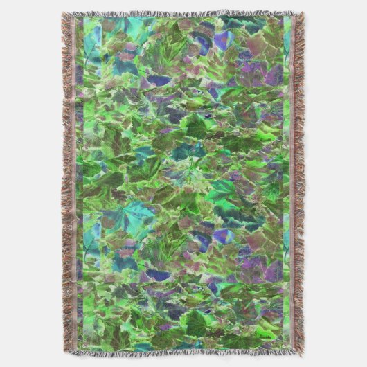 Schöne Abstrakte Blätter Foliage Decke (Vorderseite Vertikal)