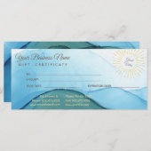 Schöne Abstrakte blaue Aquarellfarbe (Vorne/Hinten)