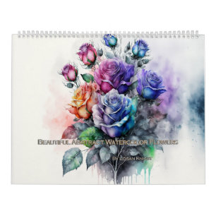 Schöne Abstrakte Blume Kalender
