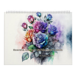 Schöne Abstrakte Blume Kalender