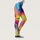 Schöne abstrakte Design-Leggings Leggings (Rechts)
