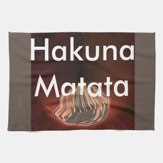 Schöne Abstrakte Flammenkunst Print Handtuch (Horizontal)