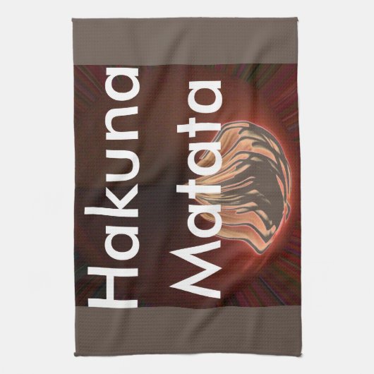 Schöne Abstrakte Flammenkunst Print Handtuch (Vertikal)