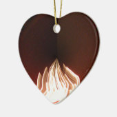 Schöne Abstrakte Flammenkunst Print Keramik Ornament (Links)