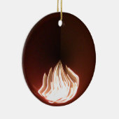 Schöne Abstrakte Flammenkunst Print Keramikornament (Rechts)