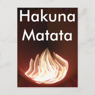 Schöne Abstrakte Flammenkunst Print Postkarte