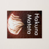 Schöne Abstrakte Flammenkunst Print Puzzle (Horizontal)