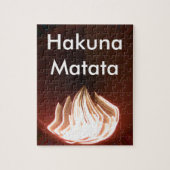 Schöne Abstrakte Flammenkunst Print Puzzle (Vertikal)