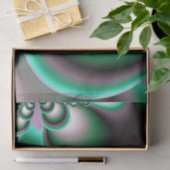 Schöne Abstrakte Fraktal-Spiralkreise Seidenpapier (Geschenk)