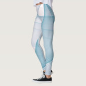 Schöne Abstrakte geometrische Stilkunst Leggings (Links)