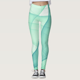 Schöne Abstrakte geometrische Stilkunst Leggings