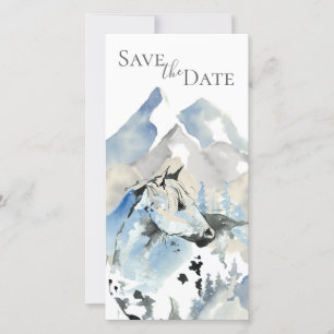 Schöne Abstrakte Hochzeit Save The Date