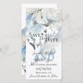 Schöne Abstrakte Hochzeit Save The Date (Vorne/Hinten)