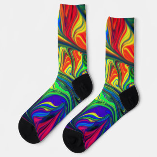 Schöne abstrakte Illustration Socke