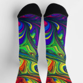 Schöne abstrakte Illustration Socke (Oben)