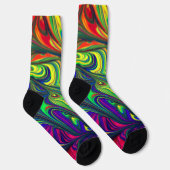 Schöne abstrakte Illustration Socke (Rechts)