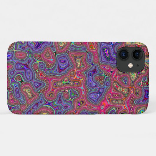 Schöne Abstrakte iPhone Case (Rückseite (Horizontal))