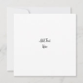 Schöne Abstrakte Kunst | Frauen mit Feathers Karte (Rückseite)