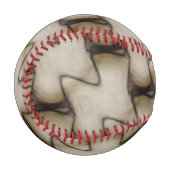 Schöne abstrakte Kunst hinterlässt einen bleibende Baseball (Vorderseite Links)