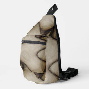 Schöne abstrakte Kunst hinterlässt einen bleibende Crossbody Bag