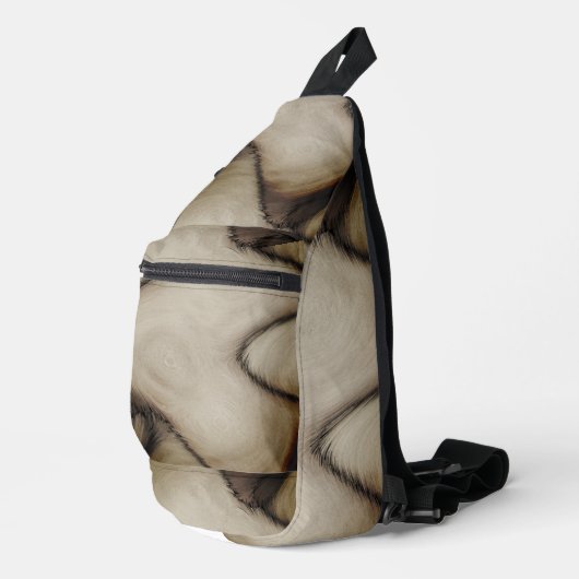 Schöne abstrakte Kunst hinterlässt einen bleibende Crossbody Bag (Rechte Ecke)
