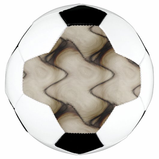 Schöne abstrakte Kunst hinterlässt einen bleibende Fußball (Vorderseite)