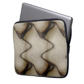 Schöne abstrakte Kunst hinterlässt einen bleibende Laptopschutzhülle (Vorderseite Links)
