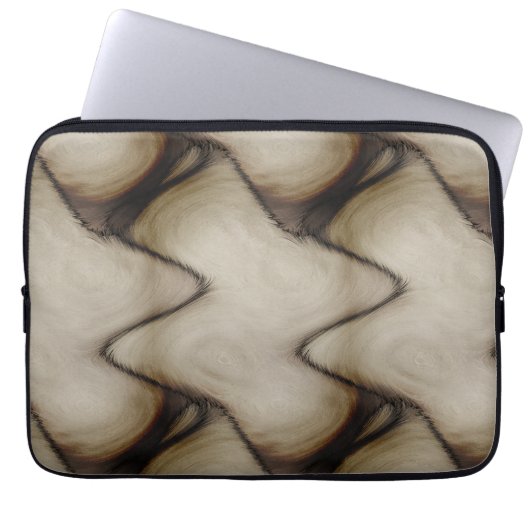 Schöne abstrakte Kunst hinterlässt einen bleibende Laptopschutzhülle (Vorderseite)