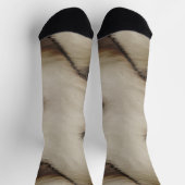 Schöne abstrakte Kunst hinterlässt einen bleibende Socken (Oben)