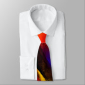 Schöne Abstrakte Kunst im Dunklen Hintergrund Krawatte (Gebunden)