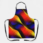 Schöne Abstrakte Kunst im Dunklen Hintergrund Schürze (Vorderseite)