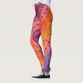 Schöne Abstrakte Kunst Leggings (Links)