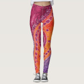 Schöne Abstrakte Kunst Leggings (Vorderseite)