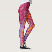 Schöne Abstrakte Kunst Leggings (Rechts)