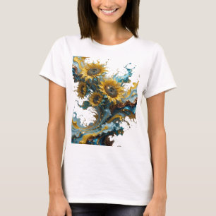 SCHÖNE ABSTRAKTE KUNST MIT EINEM STRAUSS VIBRANT Y T-Shirt