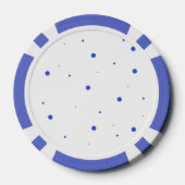 schöne abstrakte Kunst Pokerchips (Rückseite)
