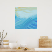 schöne abstrakte Kunst Poster (Küche)