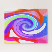 Schöne abstrakte Kunst Puzzle (Horizontal)