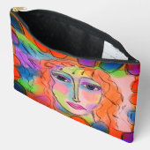 Schöne Abstrakte Kunst Zubehörtasche (Offen)