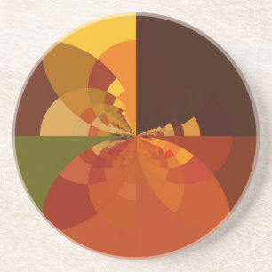 Schöne Abstrakte Kunstdrucke der Erde Getränkeuntersetzer