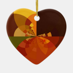 Schöne Abstrakte Kunstdrucke der Erde Keramikornament