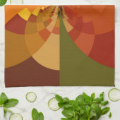 Schöne Abstrakte Kunstdrucke der Erde Küchentuch (Gefaltet)