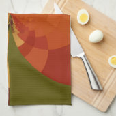 Schöne Abstrakte Kunstdrucke der Erde Küchentuch (Viertel Falte)