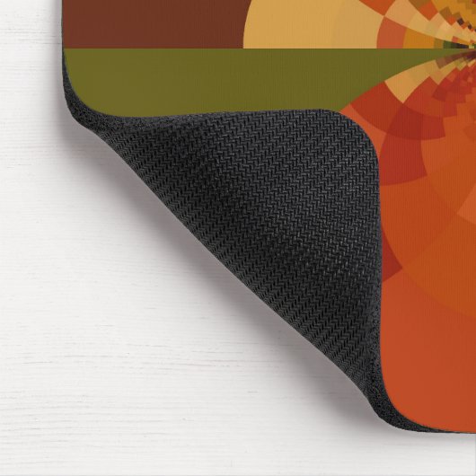 Schöne Abstrakte Kunstdrucke der Erde Mousepad (Ecke)