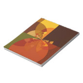 Schöne Abstrakte Kunstdrucke der Erde Notizblock (Rotiert)