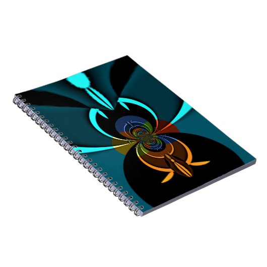 Schöne Abstrakte Kunstdruckerei in Kyōto Notizblock (Rechte Seite)