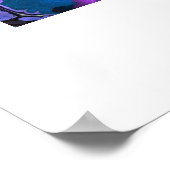 Schöne Abstrakte Kunstdruckerei Poster (Ecke)