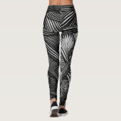 Schöne Abstrakte Leggings (Rückseite)